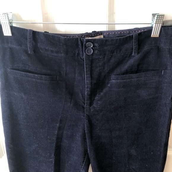 The Essential Corduroy Cropped Flare Trousers by Anthropologie sz 8 - Picture 5 of 11